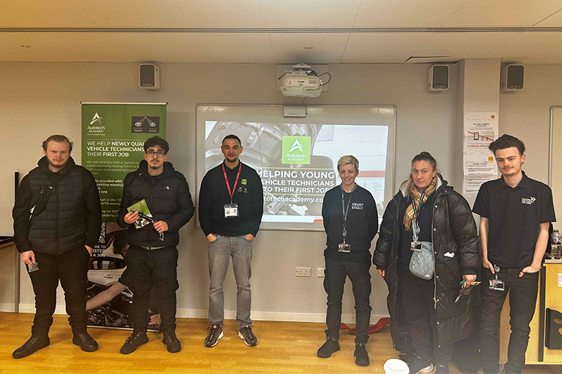 AutoTech Academy Deliver Talk to Level 2 and 3 Motor Vehicle Students