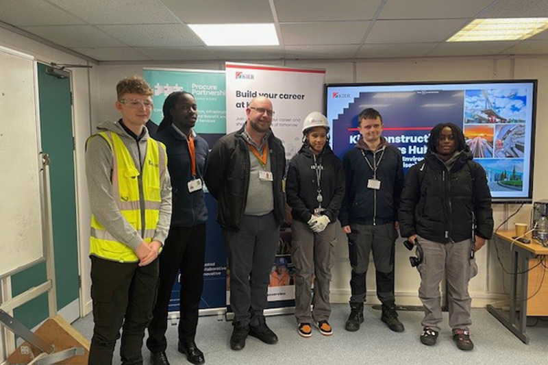 London South East Colleges Students Attend First Kier Construction Careers Hub Workshop