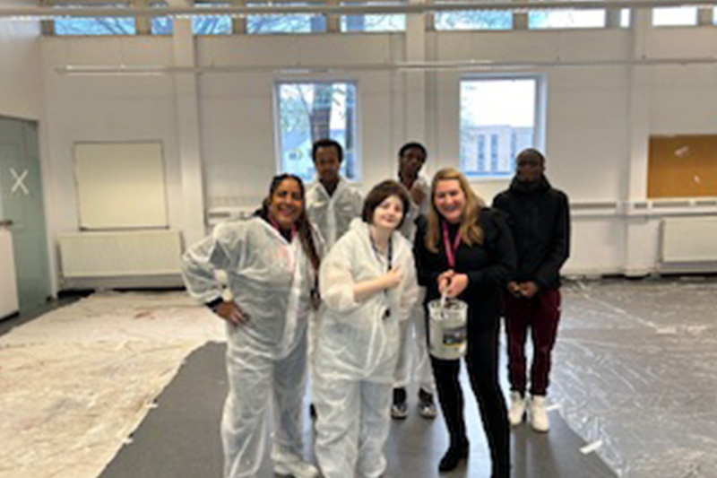Prince's Trust Support the Community Through Painting Project